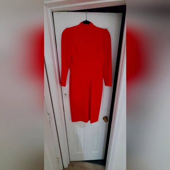 Red Calvin Klein Dress - Picture 2 of 2